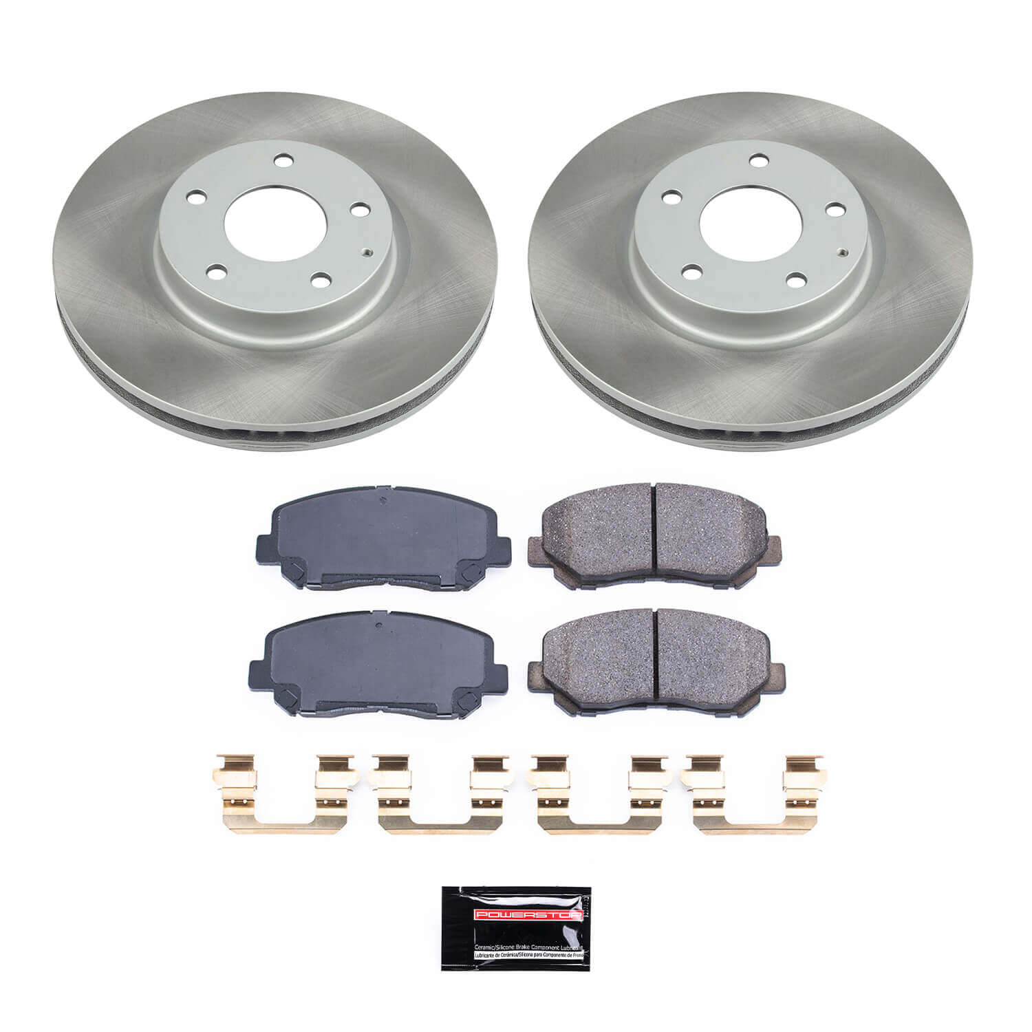 Power Stop SC6967 - Front Z17 Evolution Pad And Semi-Coated Rotor Kit vehicle fitment brake part