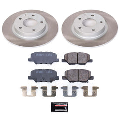 Power Stop SC6969 - Rear Z17 Evolution Pad And Semi-Coated Rotor Kit vehicle fitment brake part