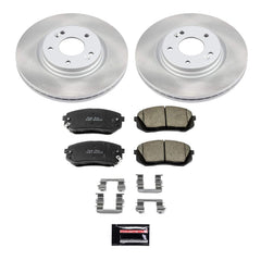 Power Stop SC6982 - Front Z17 Evolution Pad And Semi-Coated Rotor Kit vehicle fitment brake part