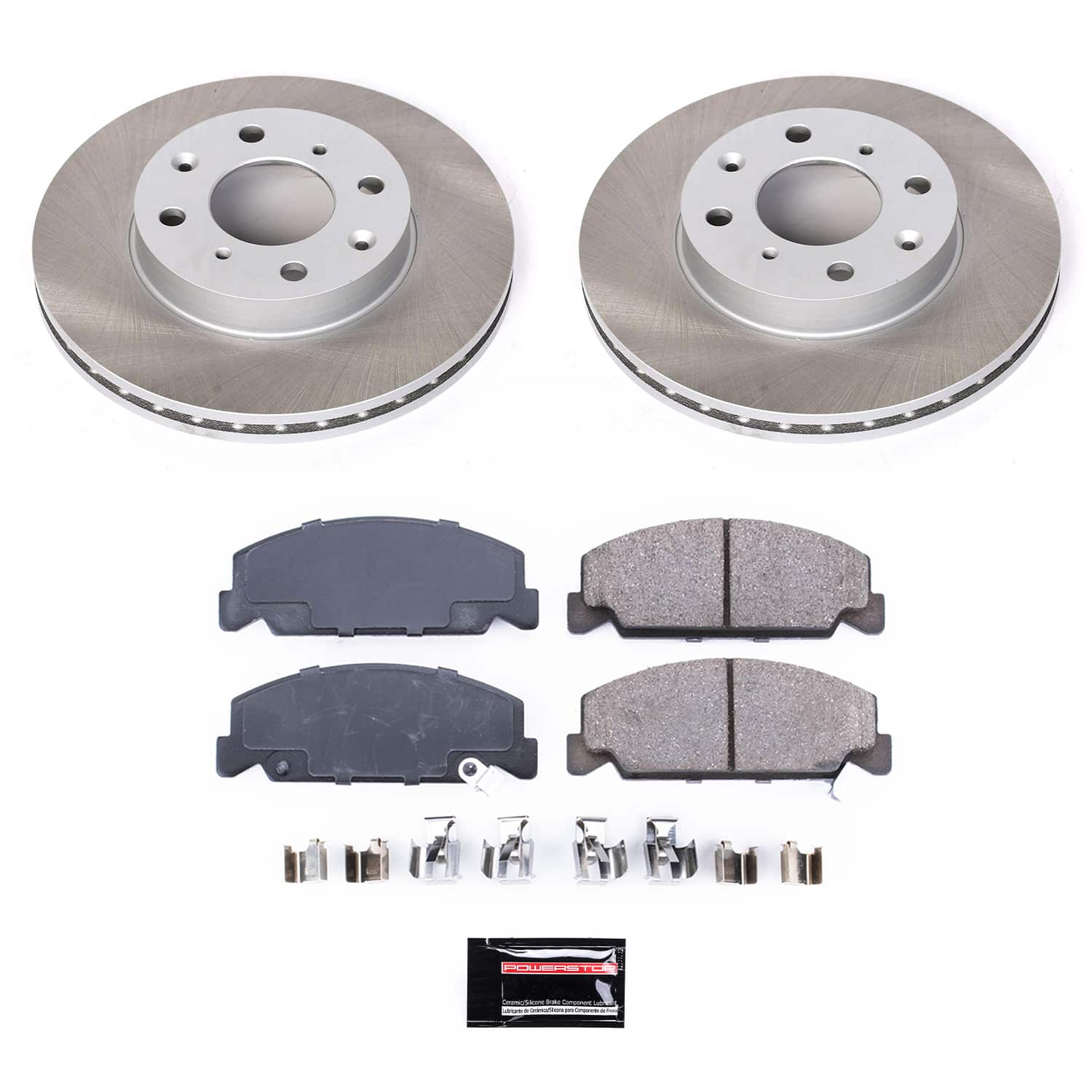 Power Stop SC699 - Front Z17 Evolution Pad And Semi-Coated Rotor Kit vehicle fitment brake part
