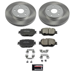 Power Stop SC6990 - Front Z17 Evolution Pad And Semi-Coated Rotor Kit vehicle fitment brake part