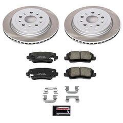 Power Stop SC6991 - Front Z17 Evolution Pad And Semi-Coated Rotor Kit vehicle fitment brake part
