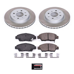 Power Stop SC7032 - Front Z17 Evolution Pad And Semi-Coated Rotor Kit vehicle fitment brake part