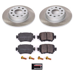 Power Stop SC7053 - Rear Z17 Evolution Pad And Semi-Coated Rotor Kit vehicle fitment brake part