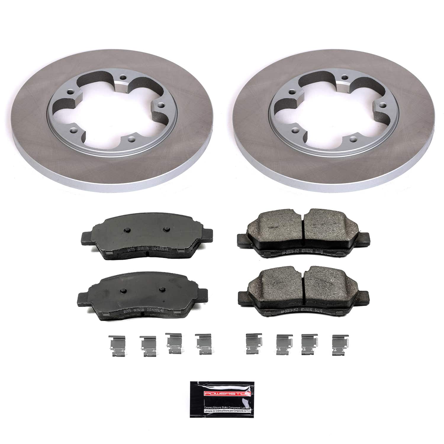 Power Stop SC7145 - Rear Z17 Evolution Pad And Semi-Coated Rotor Kit vehicle fitment brake part