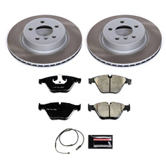 Power Stop SC7163 - Front Z17 Evolution Pad And Semi-Coated Rotor Kit vehicle fitment brake part
