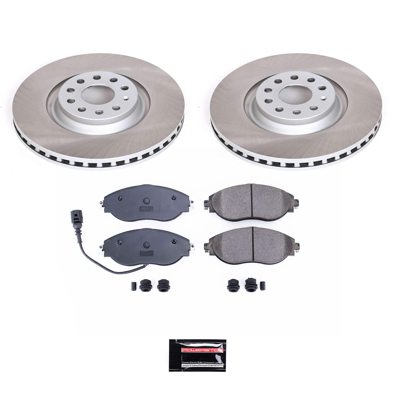 Power Stop SC7175 - Front Z17 Evolution Pad And Semi-Coated Rotor Kit vehicle fitment brake part