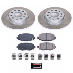 Power Stop SC7301 - Rear Z17 Evolution Pad And Semi-Coated Rotor Kit vehicle fitment brake part