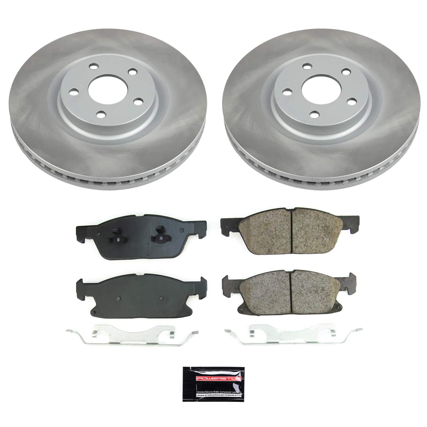 Power Stop SC7321 - Front Z17 Evolution Pad And Semi-Coated Rotor Kit vehicle fitment brake part