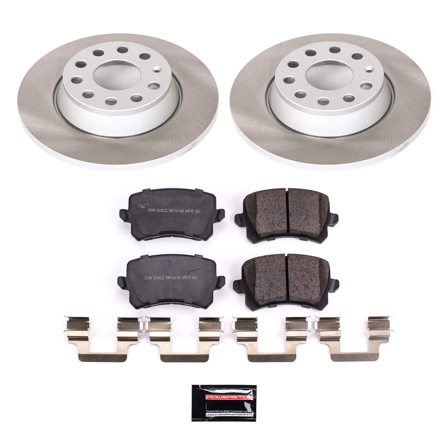 Power Stop SC7324 - Rear Z17 Evolution Pad And Semi-Coated Rotor Kit vehicle fitment brake part