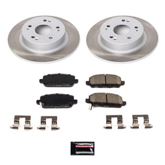 Power Stop SC7340 - Rear Z17 Evolution Pad And Semi-Coated Rotor Kit vehicle fitment brake part