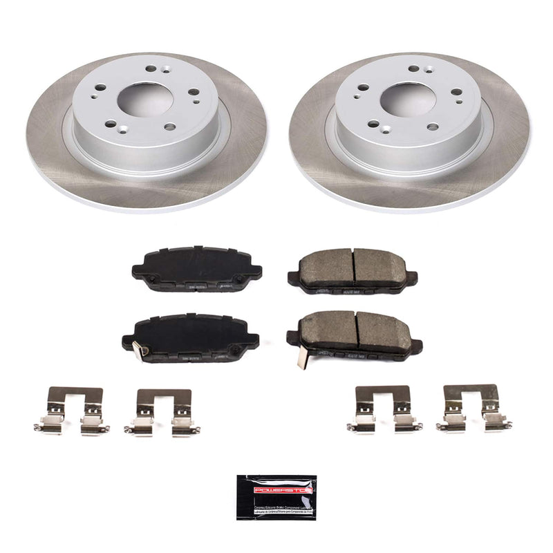 Power Stop SC7340 - Rear Z17 Evolution Pad And Semi-Coated Rotor Kit vehicle fitment brake part