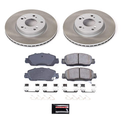 Power Stop SC7345 - Front Z17 Evolution Pad And Semi-Coated Rotor Kit vehicle fitment brake part