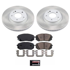 Power Stop SC7353 - Front Z17 Evolution Pad And Semi-Coated Rotor Kit vehicle fitment brake part