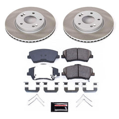Power Stop SC7370 - Front Z17 Evolution Pad And Semi-Coated Rotor Kit vehicle fitment brake part