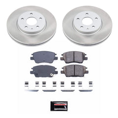 Power Stop SC7399 - Front Z17 Evolution Pad And Semi-Coated Rotor Kit vehicle fitment brake part