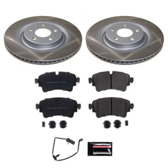 Power Stop SC7431 - Rear Z17 Evolution Pad And Semi-Coated Rotor Kit vehicle fitment brake part