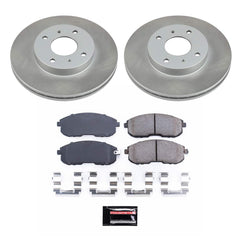 Power Stop SC749 - Front Z17 Evolution Pad And Semi-Coated Rotor Kit vehicle fitment brake part