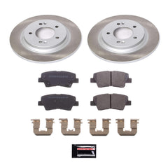 Power Stop SC7524 - Rear Z17 Evolution Pad And Semi-Coated Rotor Kit vehicle fitment brake part
