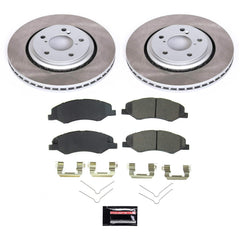 Power Stop SC7670 - Front Z17 Evolution Pad And Semi-Coated Rotor Kit vehicle fitment brake part