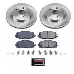 Power Stop SC7701 - Front Z17 Evolution Pad And Semi-Coated Rotor Kit vehicle fitment brake part