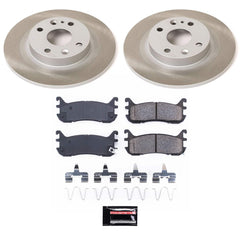 Power Stop SC772 - Rear Z17 Evolution Pad And Semi-Coated Rotor Kit vehicle fitment brake part