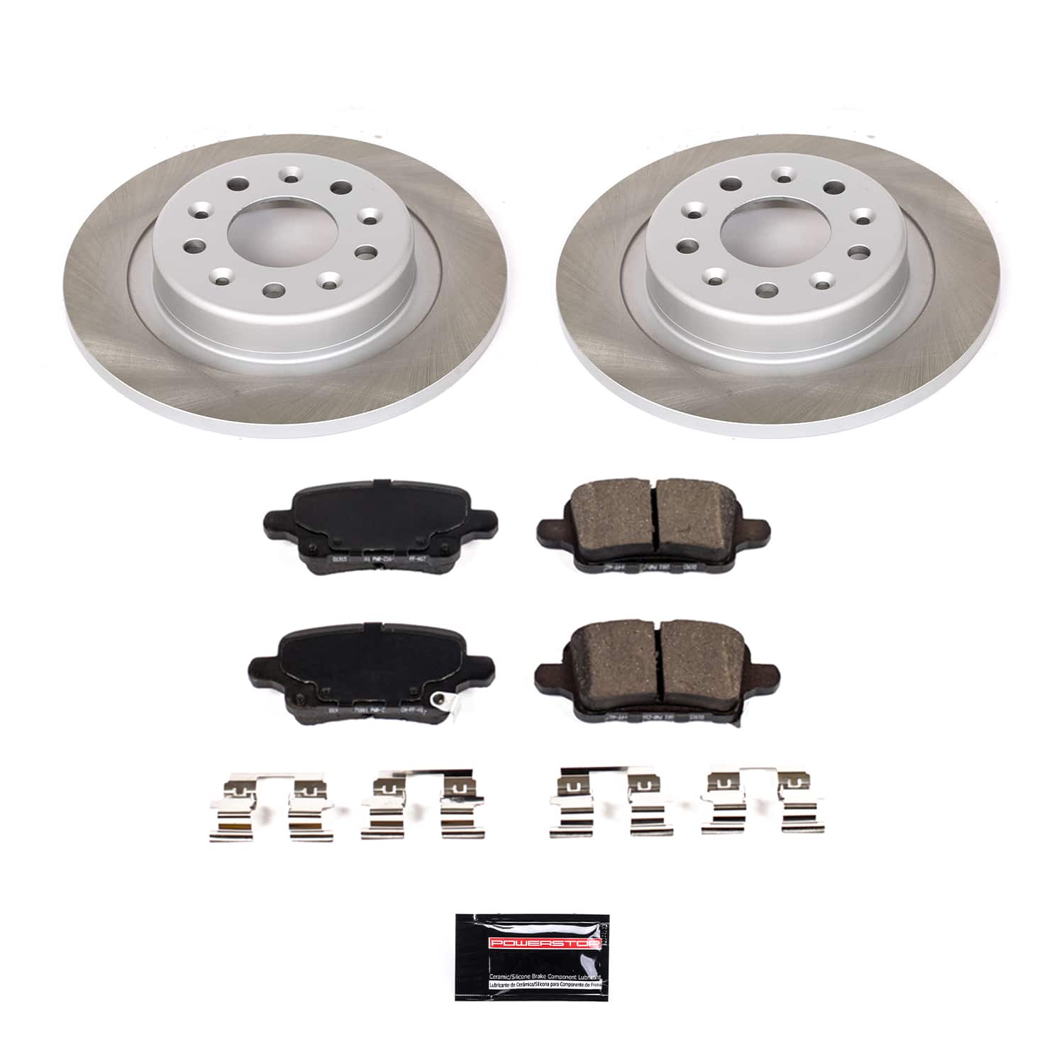 Power Stop SC7721 - Rear Z17 Evolution Pad And Semi-Coated Rotor Kit vehicle fitment brake part