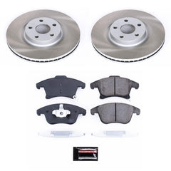 Power Stop SC7885 - Front Z17 Evolution Pad And Semi-Coated Rotor Kit vehicle fitment brake part