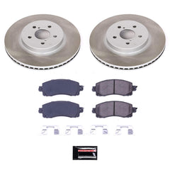Power Stop SC7892 - Front Z17 Evolution Pad And Semi-Coated Rotor Kit vehicle fitment brake part