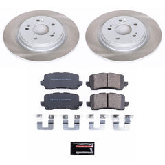 Power Stop SC7903 - Rear Z17 Evolution Pad And Semi-Coated Rotor Kit vehicle fitment brake part