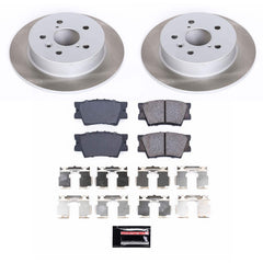 Power Stop SC7905 - Rear Z17 Evolution Pad And Semi-Coated Rotor Kit vehicle fitment brake part