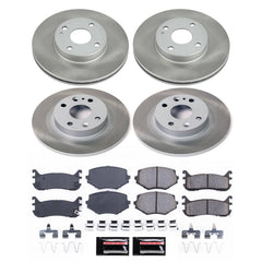 Power Stop SC794 - Front Z17 Evolution Pad And Semi-Coated Rotor Kit vehicle fitment brake part