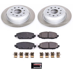 Power Stop SC7942 - Rear Z17 Evolution Pad And Semi-Coated Rotor Kit vehicle fitment brake part