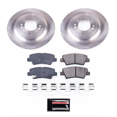 Power Stop SC8016 - Rear Z17 Evolution Pad And Semi-Coated Rotor Kit vehicle fitment brake part