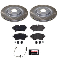 Power Stop SC8043 - Rear Z17 Evolution Pad And Semi-Coated Rotor Kit vehicle fitment brake part