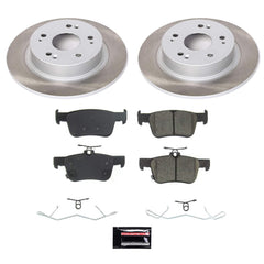 Power Stop SC8063 - Rear Z17 Evolution Pad And Semi-Coated Rotor Kit vehicle fitment brake part