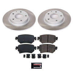Power Stop SC8068 - Rear Z17 Evolution Pad And Semi-Coated Rotor Kit vehicle fitment brake part