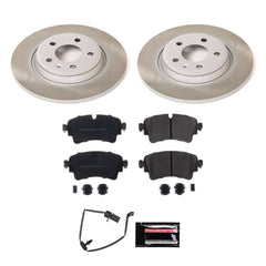 Power Stop SC8091 - Rear Z17 Evolution Pad And Semi-Coated Rotor Kit vehicle fitment brake part