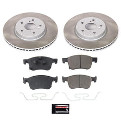 Power Stop SC8165 - Front Z17 Evolution Pad And Semi-Coated Rotor Kit vehicle fitment brake part