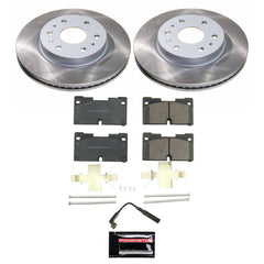 Power Stop SC8172 - Front Z17 Evolution Pad And Semi-Coated Rotor Kit vehicle fitment brake part