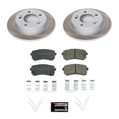 Power Stop SC8277 - Rear Z17 Evolution Pad And Semi-Coated Rotor Kit vehicle fitment brake part