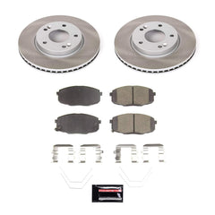 Power Stop SC8279 - Front Z17 Evolution Pad And Semi-Coated Rotor Kit vehicle fitment brake part