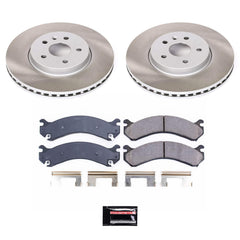 Power Stop SC8316 - Front Z17 Evolution Pad And Semi-Coated Rotor Kit vehicle fitment brake part