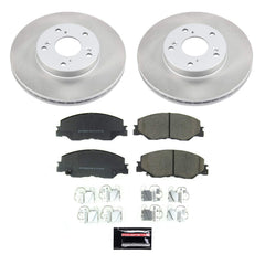 Power Stop SC8318 - Front Z17 Evolution Pad And Semi-Coated Rotor Kit vehicle fitment brake part