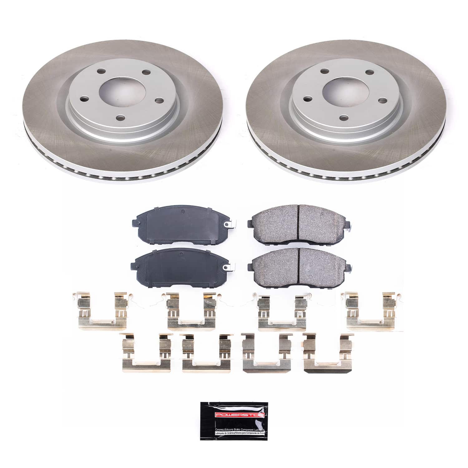 Power Stop SC8327 - Front Z17 Evolution Pad And Semi-Coated Rotor Kit vehicle fitment brake part