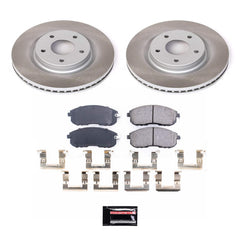 Power Stop SC8327 - Front Z17 Evolution Pad And Semi-Coated Rotor Kit vehicle fitment brake part