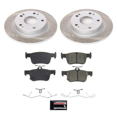 Power Stop SC8330 - Rear Z17 Evolution Pad And Semi-Coated Rotor Kit vehicle fitment brake part