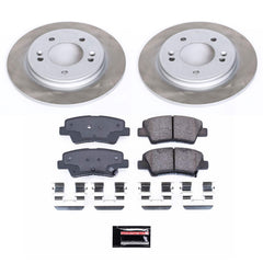 Power Stop SC8331 - Rear Z17 Evolution Pad And Semi-Coated Rotor Kit vehicle fitment brake part