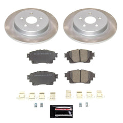 Power Stop SC8336 - Rear Z17 Evolution Pad And Semi-Coated Rotor Kit vehicle fitment brake part