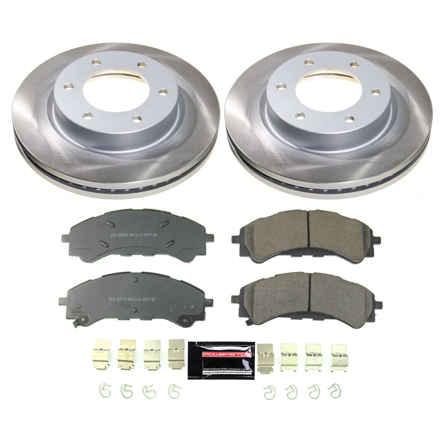 Power Stop SC8413 - Front Z17 Evolution Pad And Semi-Coated Rotor Kit vehicle fitment brake part